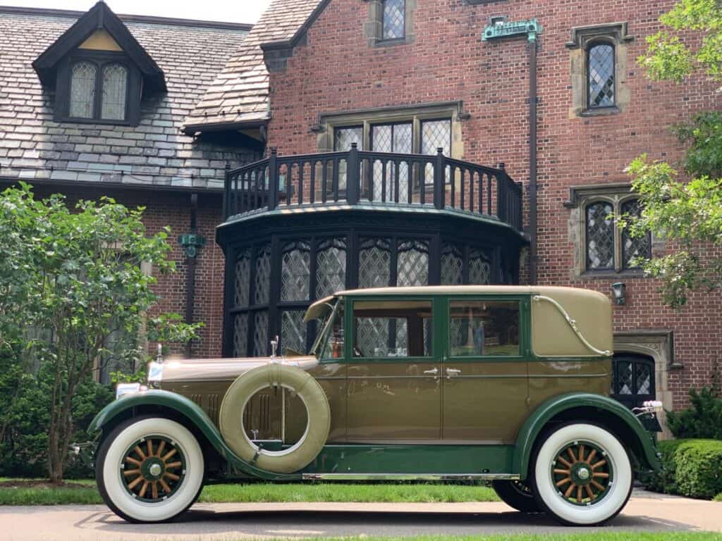 1928, car, 36, Landaulette Sedan