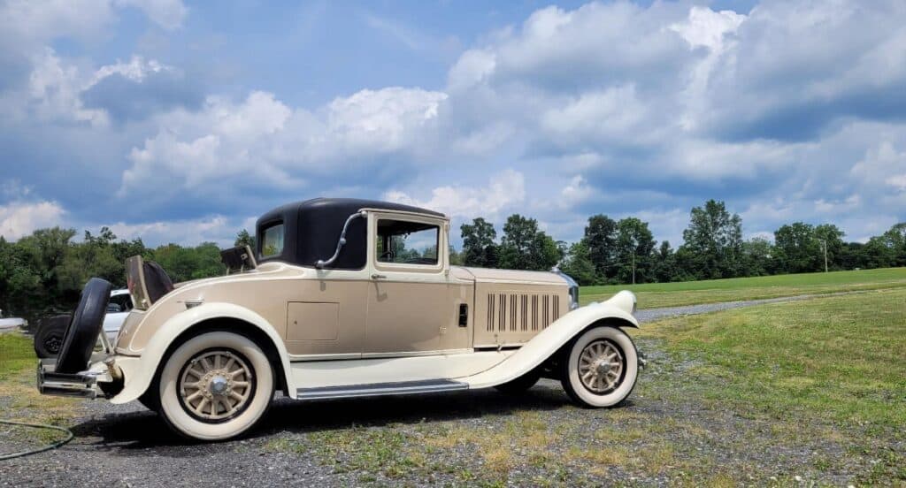1929, car, 133, Rumble Seat Coupe