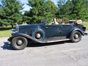 1932, car, 54, Phaeton