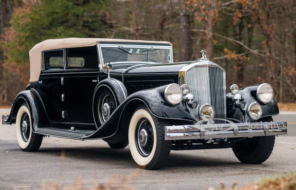 1933, car, 1247, Conv. Sedan