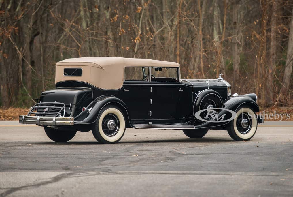1933, car, 1247, Conv. Sedan