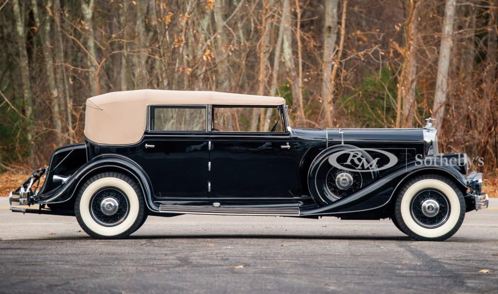 1933, car, 1247, Conv. Sedan