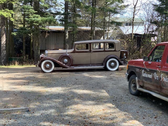 1932, car, 52, 7-Pass. Sedan