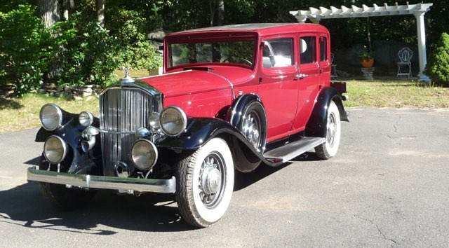 1932, car, 54, Five Passenger Sedan