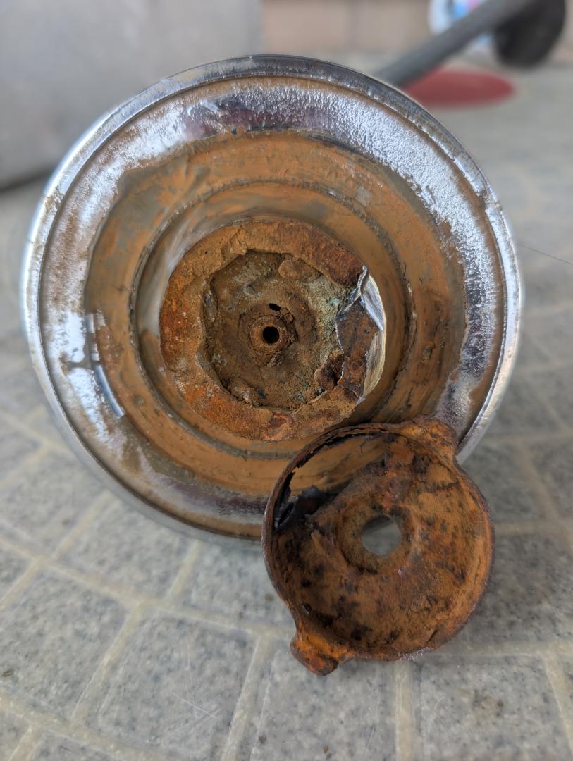 Bottom of Archer with engagement ring removed